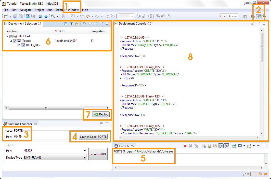Развёртывание приложения