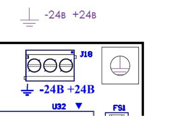 Рисунок 24 — Схема подключения питания