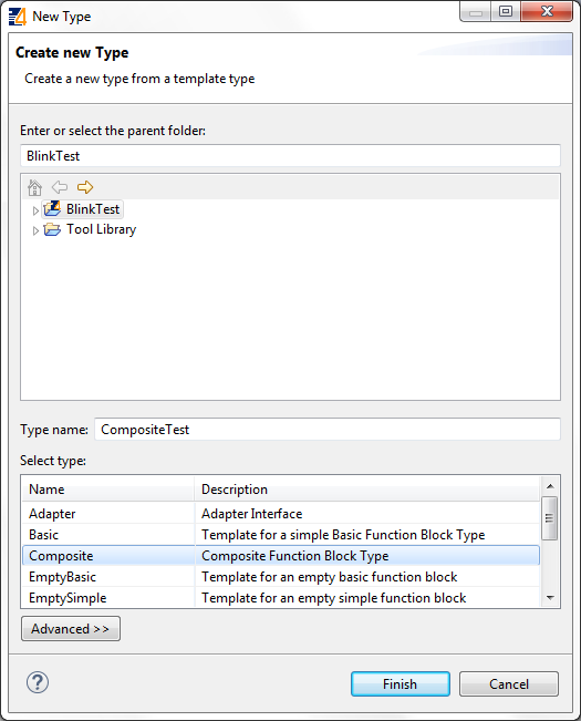 Мастер создания Composite FB