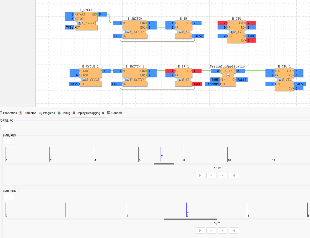 Воспроизведение записанной сессии