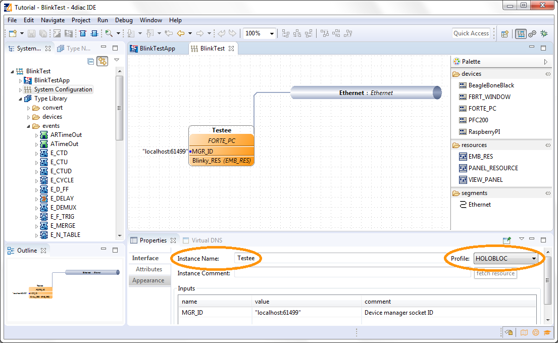 Редактор System Configuration
