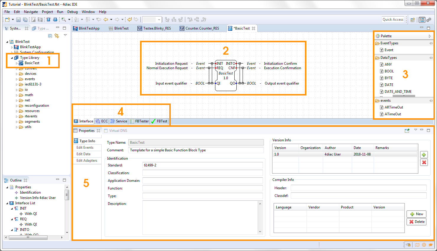 Общий вид после создания Basic FB