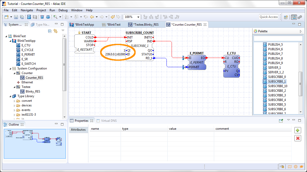 Полная схема Counter_RES