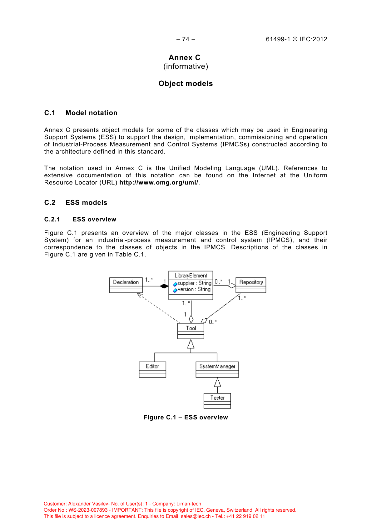 Рисунок C.1 — Обзор ESS