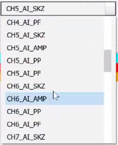 Figure 35 — Parameter list