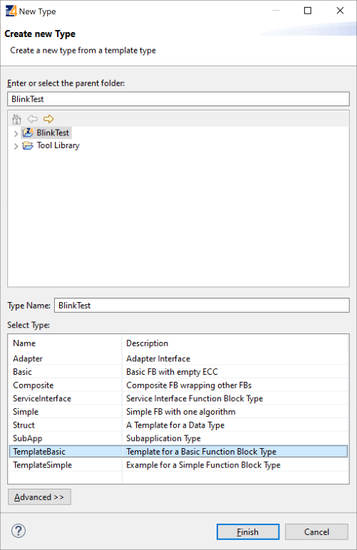 Мастер создания Basic FB