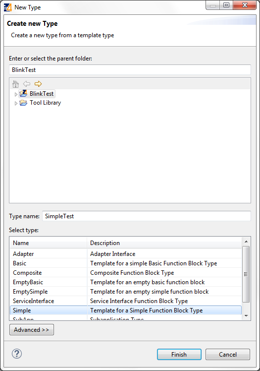 Мастер создания Simple FB